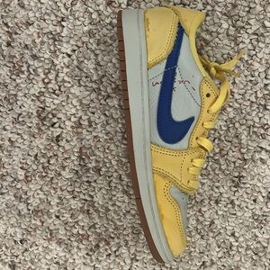 Jordan Kids Sneakers Yellow and Blue